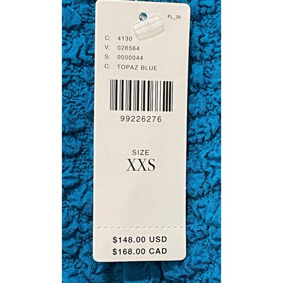 Anthropologie Textured Sleeveless Sheath Mini Dress NWT Sz XXS - Picture 8 of 9